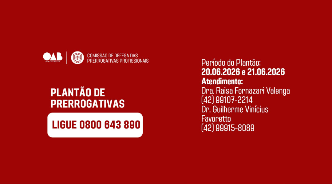 OAB PONTA GROSSA