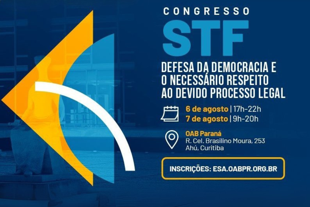 CONGRESSO  STF - DEFESA DA DEMOCRACIA E O NECESSARIO RESPEITO AO DEVIDO PROCESSO LEGAL