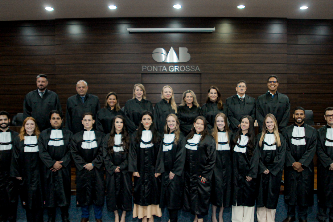 OAB PG realiza segunda solenidade de compromisso e ultrapassa marca de 50 novos advogados em 2026