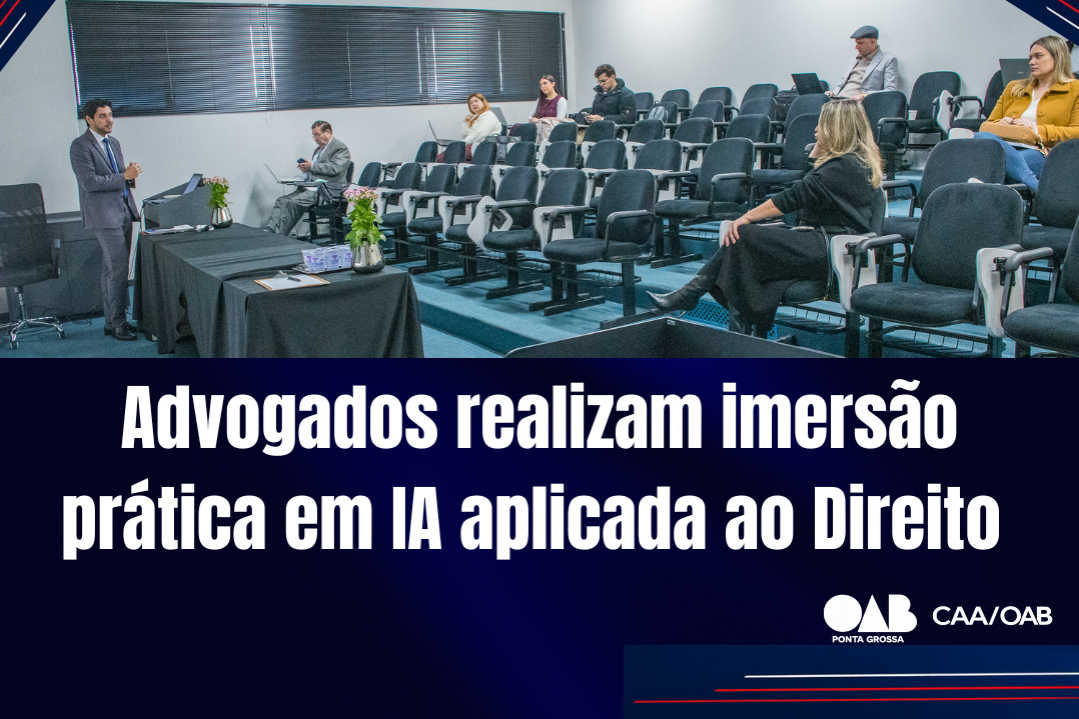 Advogados realizam imersão prática em IA aplicada ao Direito