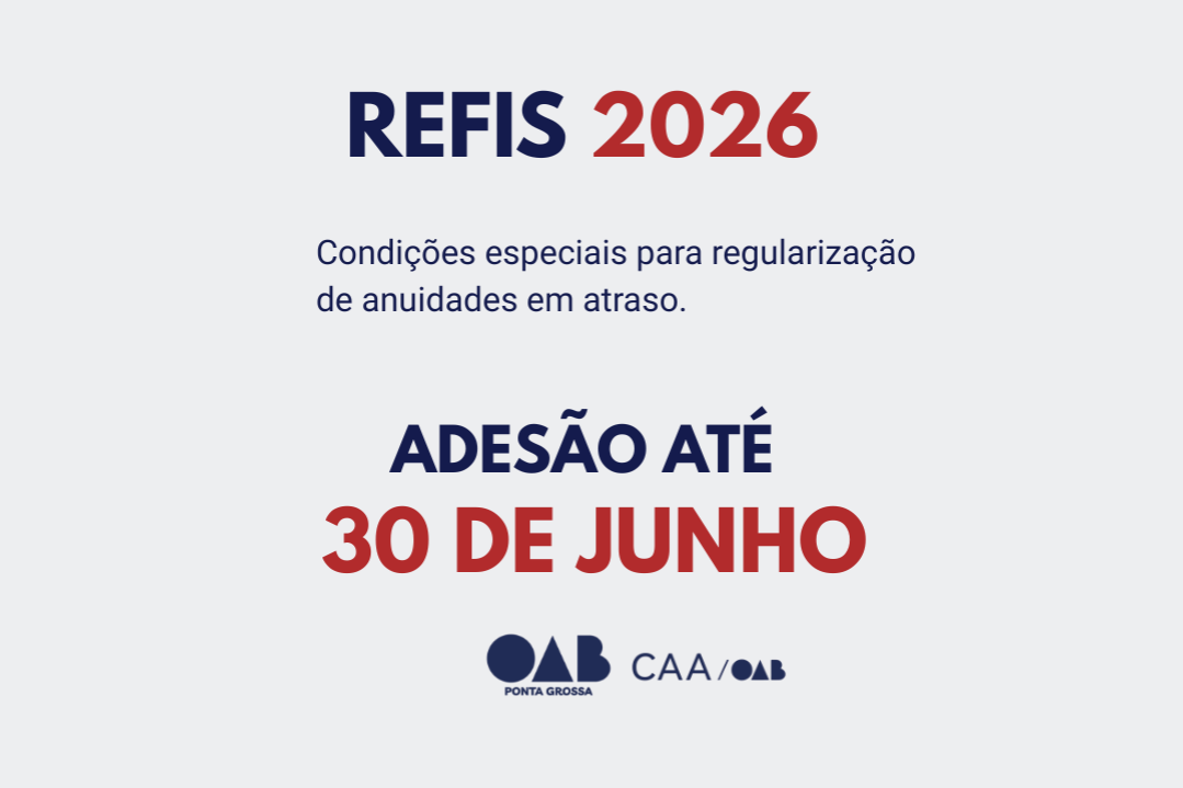 Adesão ao REFIS 2026 pode ser feito até 30 de junho